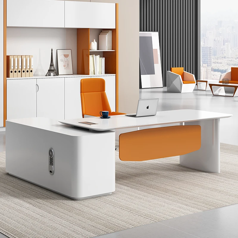 Writing Reception Office Desk Storage Desktop Corner Workstation Office Desk Drawers Tabla Para Escritorio Modern Furniture