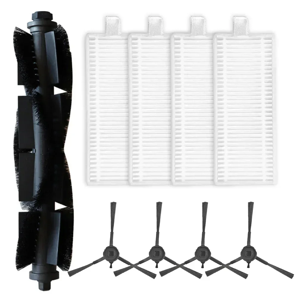 Kit de cepillos laterales de filtros de cepillo principal para EZVIZ RE4/RE4 Plus/ RE5/ RE5 Plus, repuestos de aspiradora, repuesto de cepillo principal