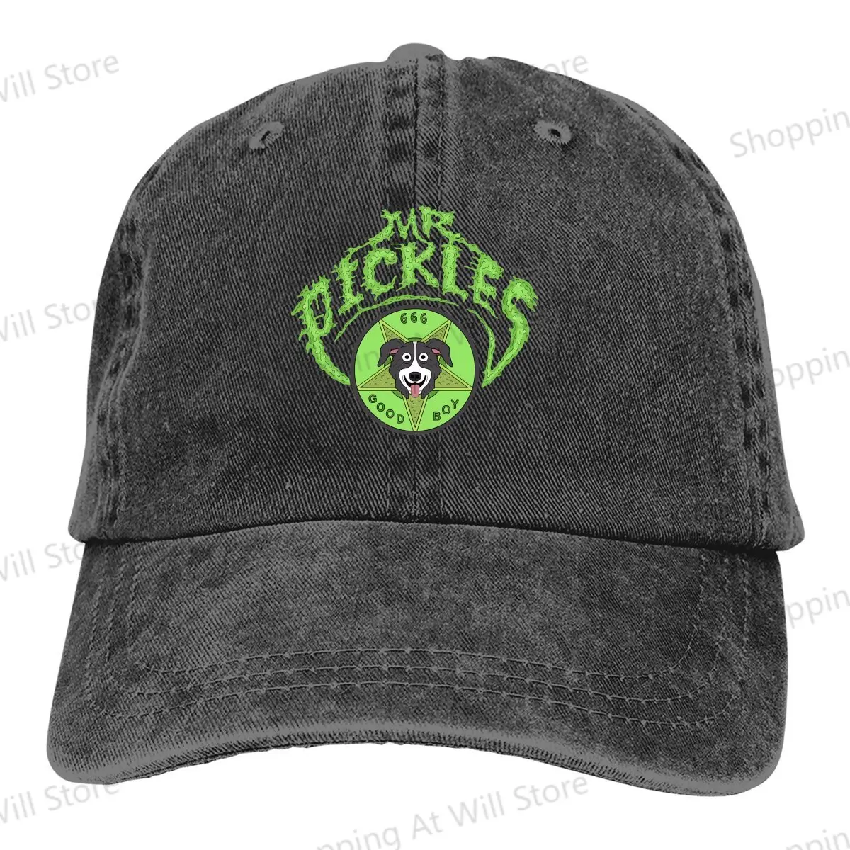 Summer sun hat Unisex Mr Pickles  Peaked HatsAdjustable Creative Gift