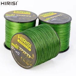 Hirisi Carp Fishing Line 4 Strands 300M Braided PE Line 15-70LB Multifilament Fishing Line Smooth