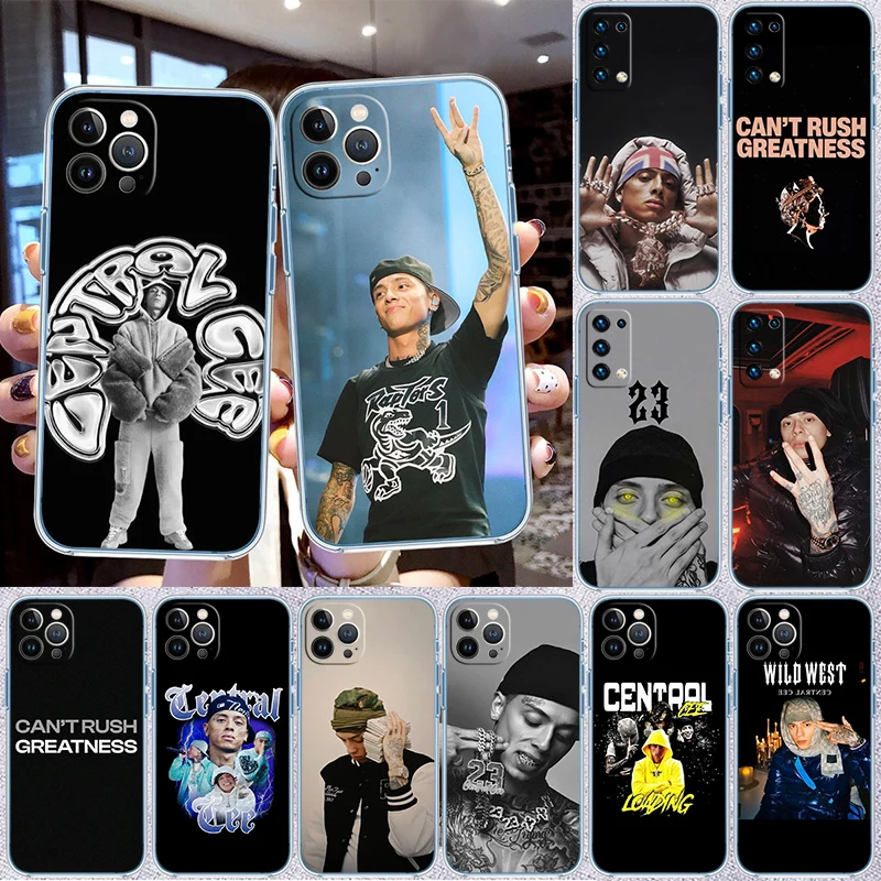 IW6 central cee Transparent Phone Case for Samsung Galaxy A04 A04S A14 A23 A34 A54 M23 M33 M52 M53