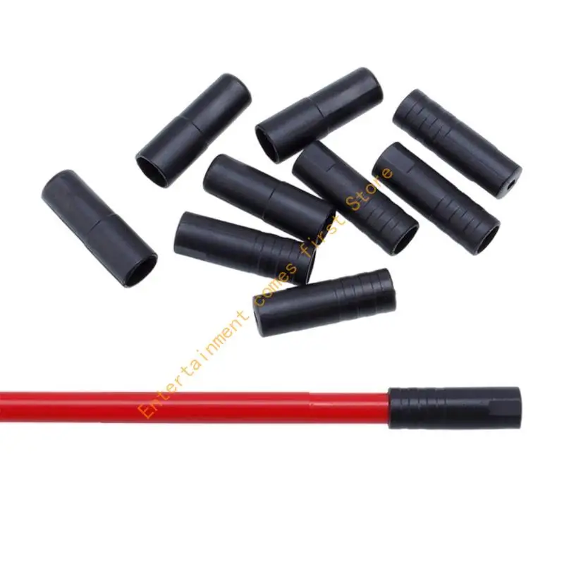 30pcs Detachable Bike Brake Tip Shifts Cable End Cover Reusable Wire Tail Cover 55KD