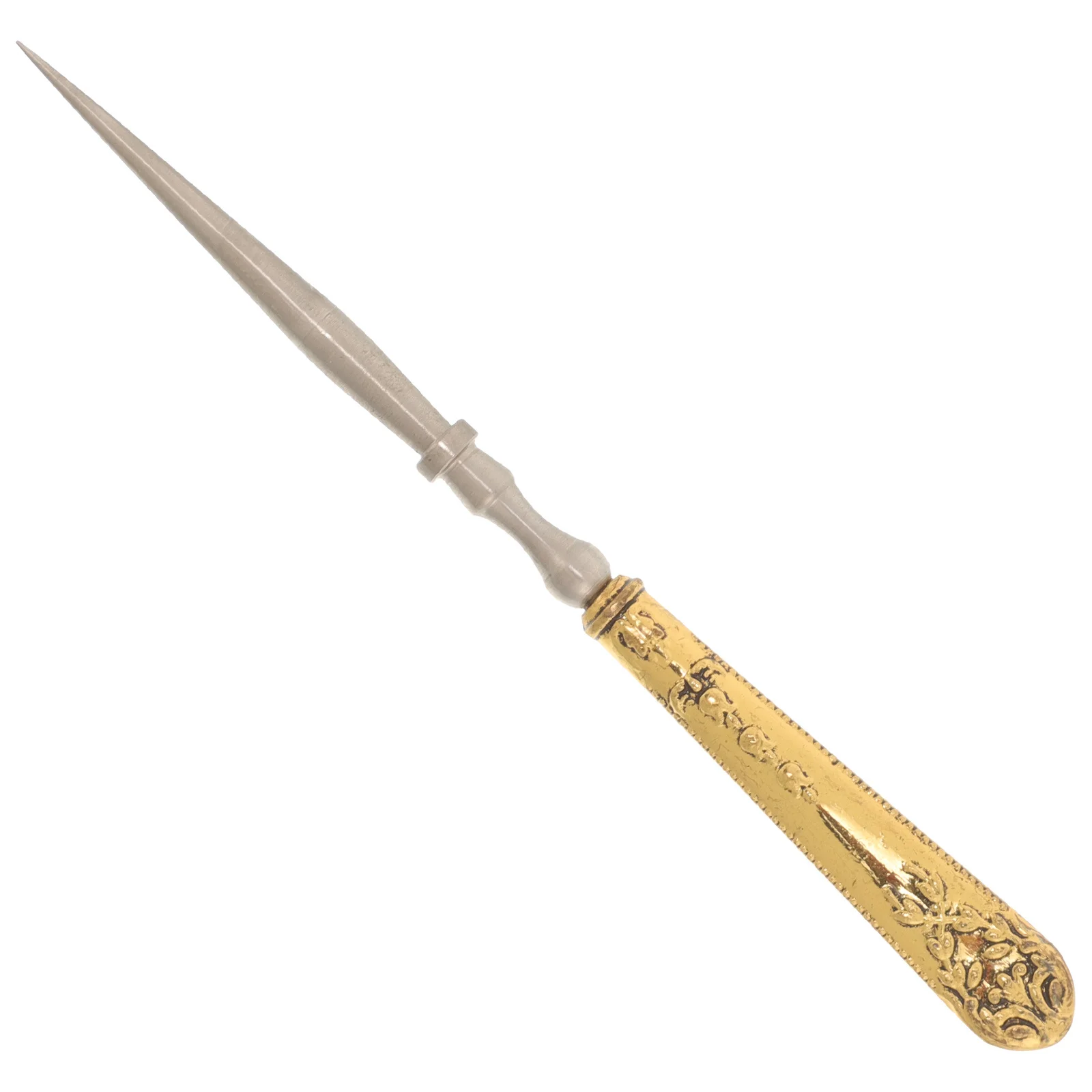 

Vintage Style Sewing Awl Metal Handheld Tool For Shoe Repair Crafting Diy Stitching Retro Awl Portable Small Alloy