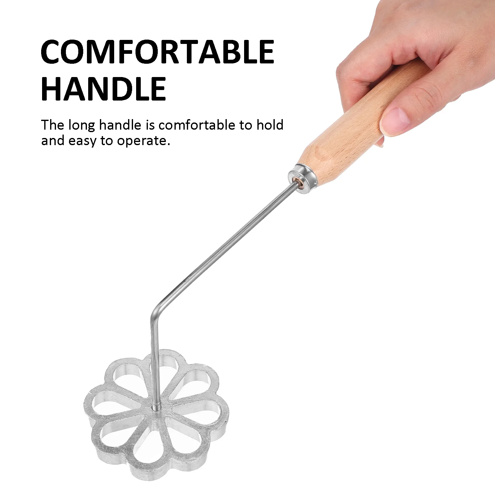 

Bunuelos Baking Mold Aluminium Alloy Dough Press Tool With Long Handle For Fried Snack Cookie Rosettes Maker Diy Snack