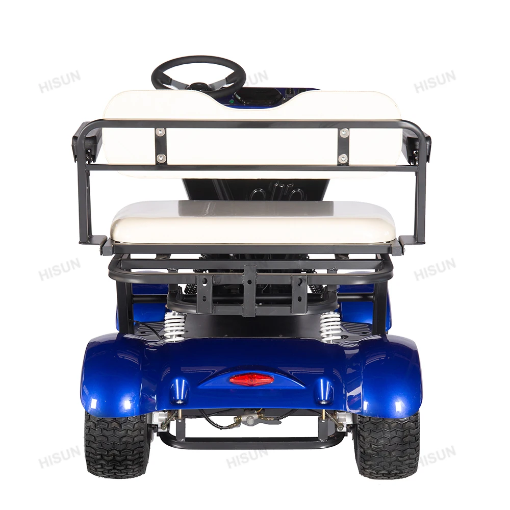 2 Seats Stretcher Electric Ambulance Vehicle 60V Lithium Battery Golf Buggy Short Distance Shuttle Cart