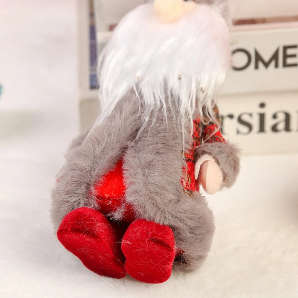 2pcs Christmas Tree Decor Hanging Christmas Ornaments Snowman Decoration Hanging Pendants Standing Old Man Reindeer Pendant