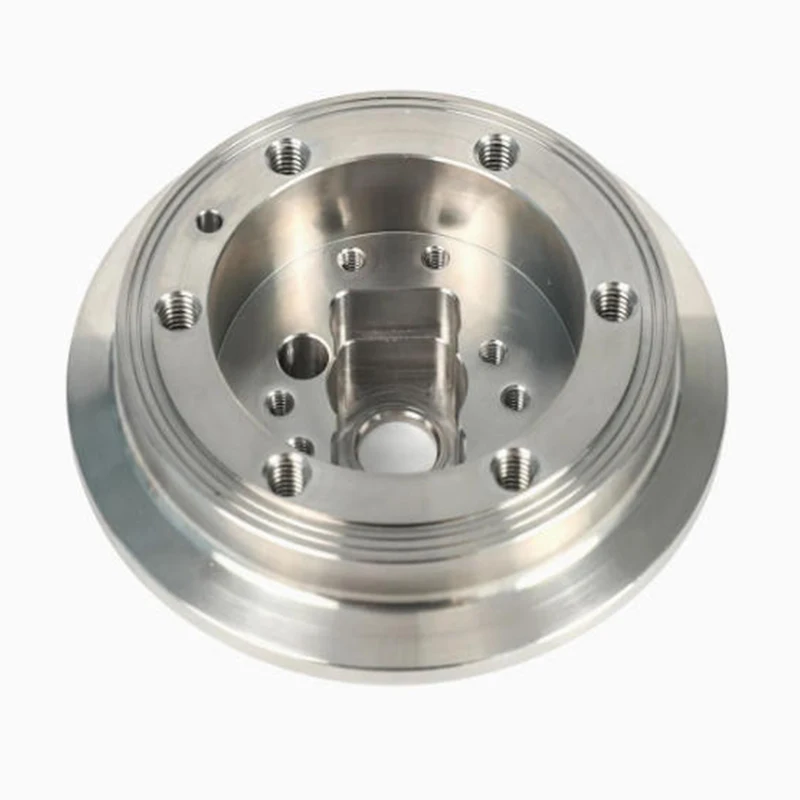 

OEM Precision Cnc Machining Milling Turning Stainless Steel Multi-threaded Hole Ring Base