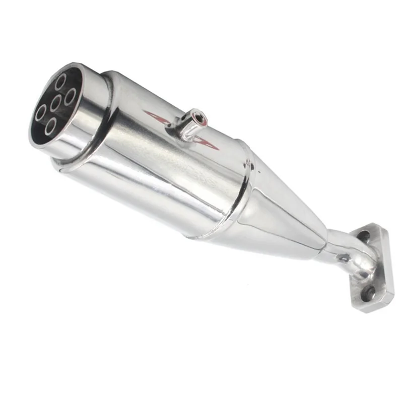 BEDW-voor 1/5 simulatiemodel auto, auto, terreinwagen, BAJA 5B vijfgats raket, dubbele uitlaatpijp 15005