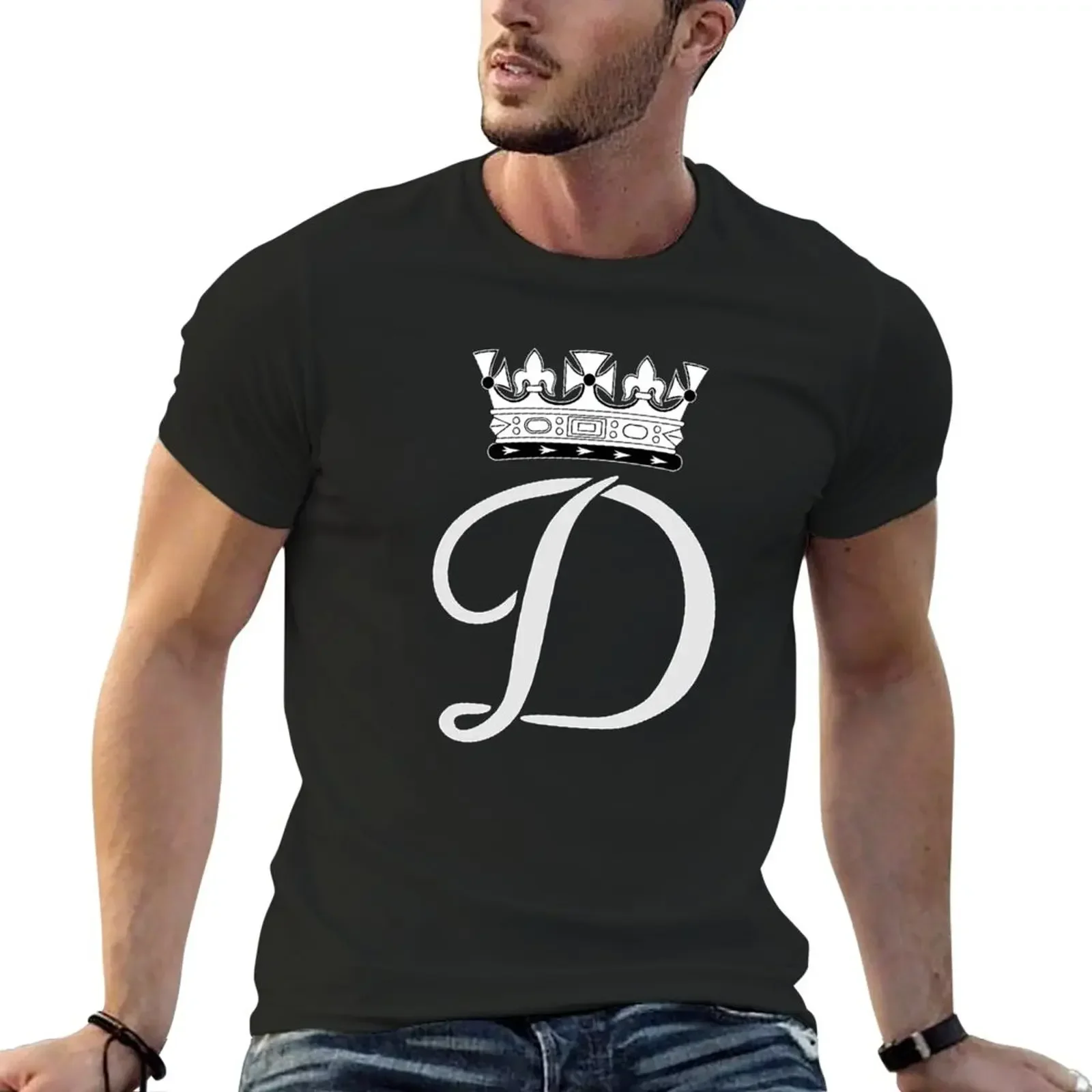 Royal Monogram of Princess Diana of Wales T-Shirt anime korean fashion oversized t shirts for men