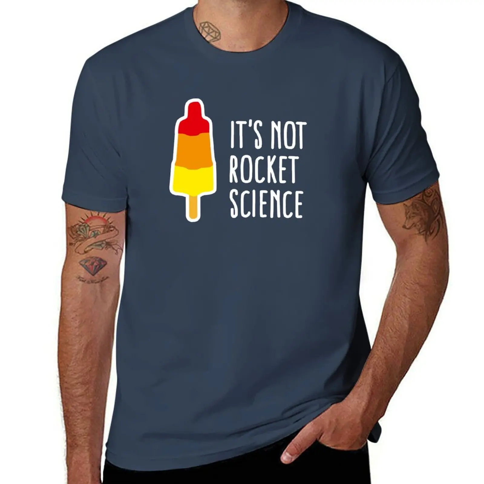 

popsicle nerd rocket teacher science not It's geek T-Shirt Cool Feeling Summer Tee Shirt
