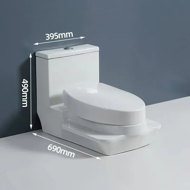 Squatting and sitting dual-purpose toilet odor prevention dual-purpose squatting toilet, sitting toilet