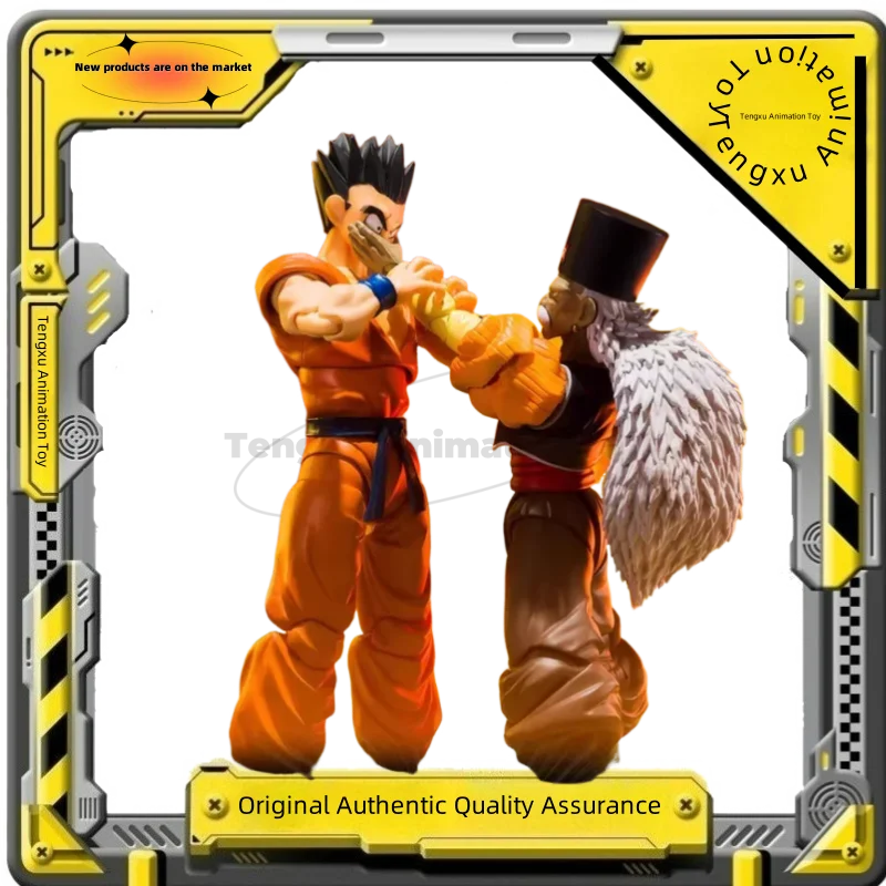 

Original Bandai SHF Dragon Ball Z Yamu Tea Leping The Few Strong People on Earth Soul Limited Action Figure