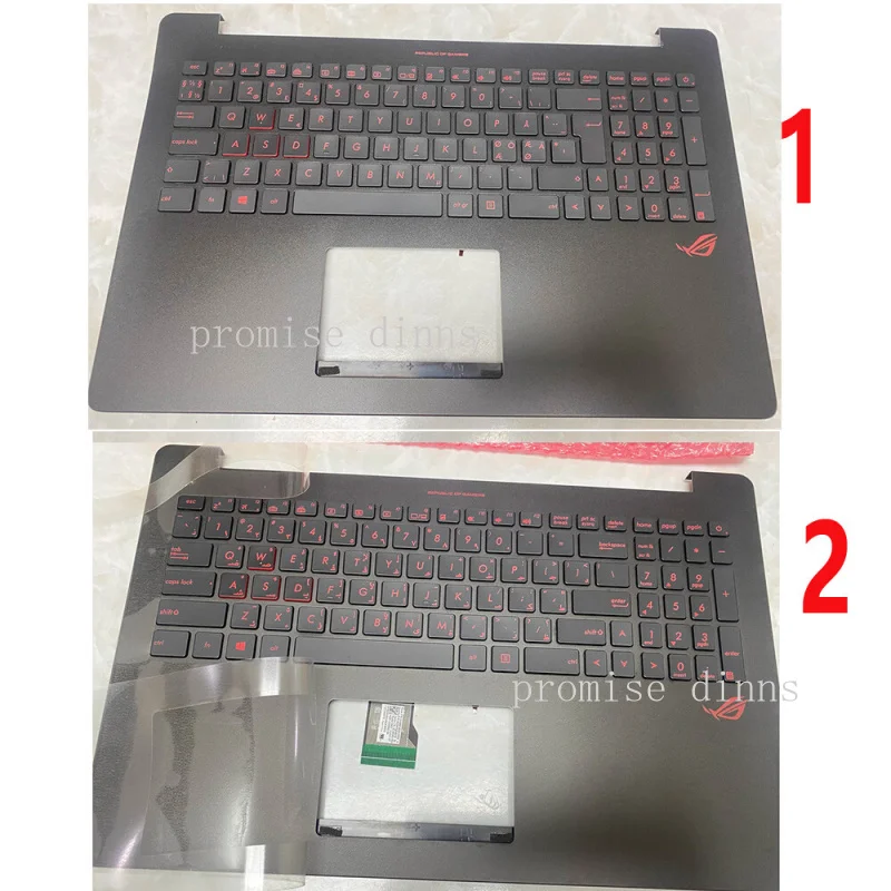 M  For ASUS ROG G501JW N501 N501JUX501VUX501JW Palmrest Upper Case wi/ Keyboard