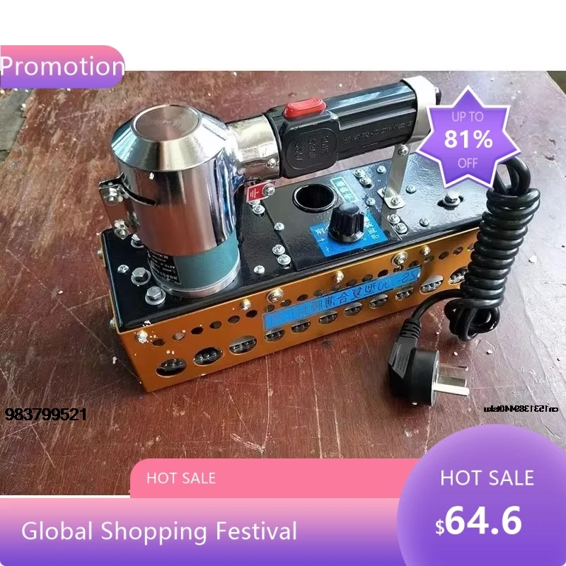 

1842tragbare kontinuierliche Plastiktüten-Versiegelungsmaschine + ZS-100 manuelle Kettenverbindungsfolie Beutelv