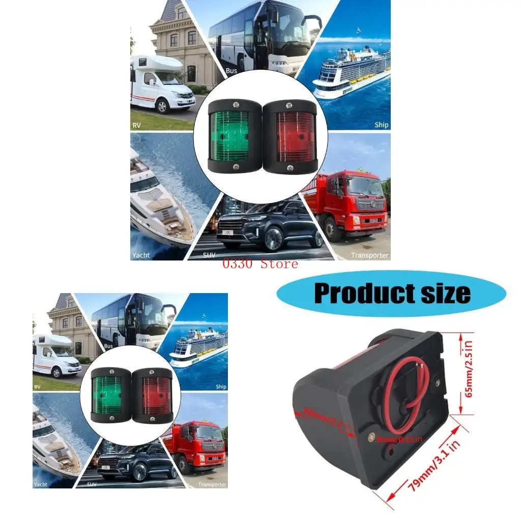 Uprgades LED Navigational Lights Energy Saving LED Lights for Yachts