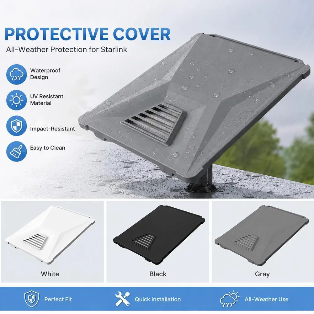 For Starlink Mini Silicone Protective Cover Soft Anti-Drop Washable Case Shell Shockproof Starlink Mini Accessories