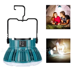 2400LM LED Camping Lantern for Makita 14.4V 18V LXT Lithium Battery 24W LED Work Light for Car Repairing Camping Emergency