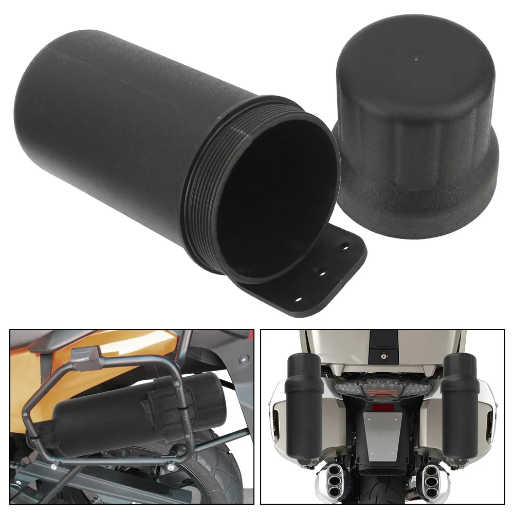 

Motorcycle Tool Tube Multifunction For BMW For Honda For Kawasaki Universal Raincoat Gloves Storage Box Waterproof