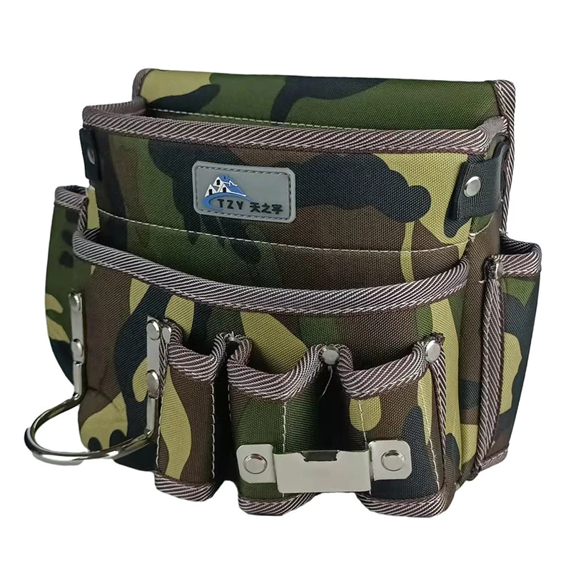 Portable Tool Kit Wrenches Screwdrivers Pliers Metal Parts Storage Bag Multi-function Canvas Waterproof Storage Hand Tool Bag