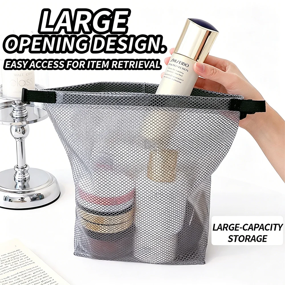 

Waterproof Foldable Drawstring Bag Portable Gym Clothes Swimming Travel Toiletry Storage Pouch for Men Women