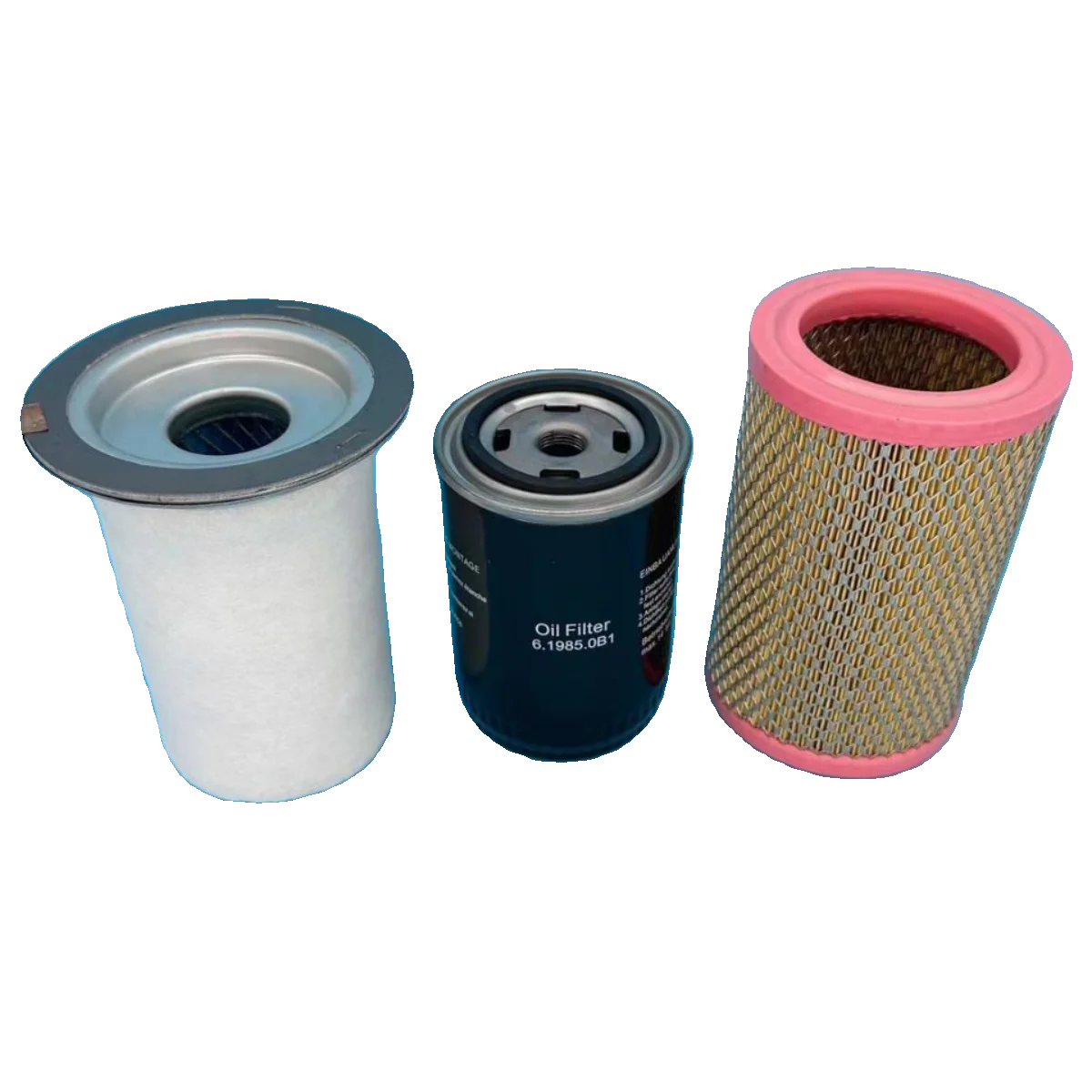 KAESER oil content 6.3672.1G1 air filter 6.2003.0, 6.4143.0 oil filter 6.1985.0B1