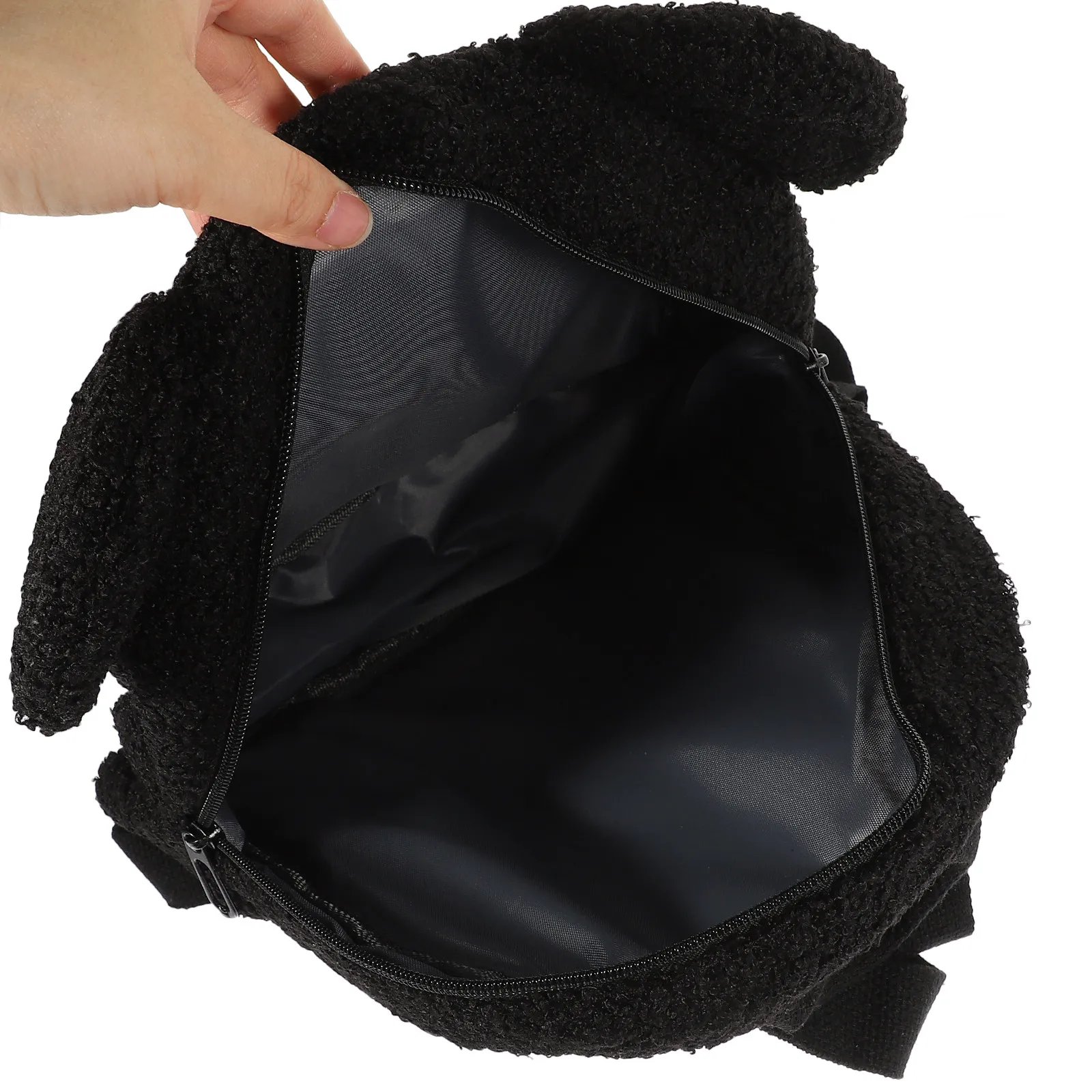 

Bear Ear Backpack Soft Shoulder Bag Large Capacity Casual Travel Bag for Girls Women Students Office Carry Backpack