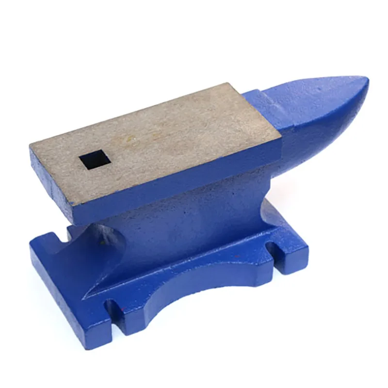 Straight Pins Multifunctional heavy duty ram's horn cast iron flat spout anvil DIAnvilY hand hammering workbench Anvil