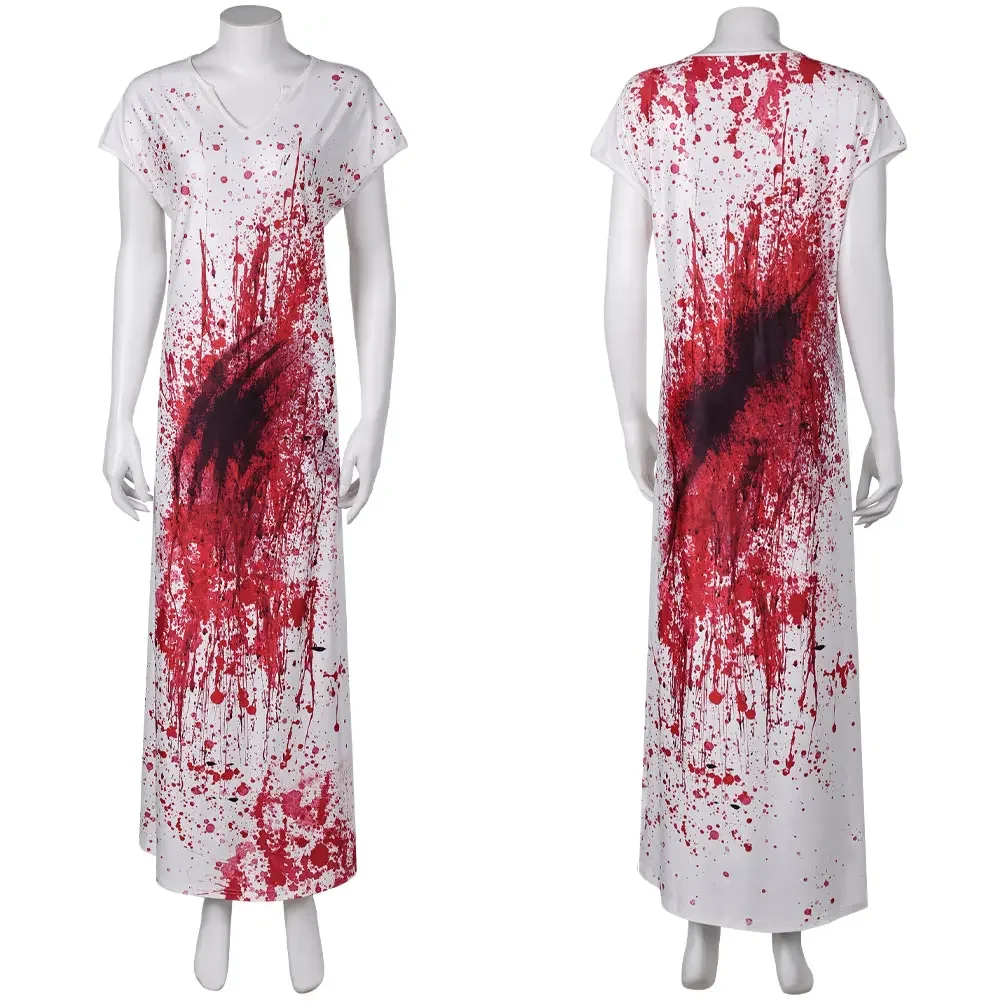 Horror Vrouwelijke Zombie Cosplay Fantasie Kleding Enge Film Terrifier 3 Kostuum Vermomming Volwassen Vrouwen Rolspel Fantasia Outfits