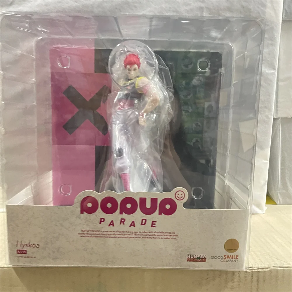 In Stock Original Anime Hunter X Hunter POP UP PARADE Hisoka PVC Action Figure ของเล่นเด็ก 16 ซม