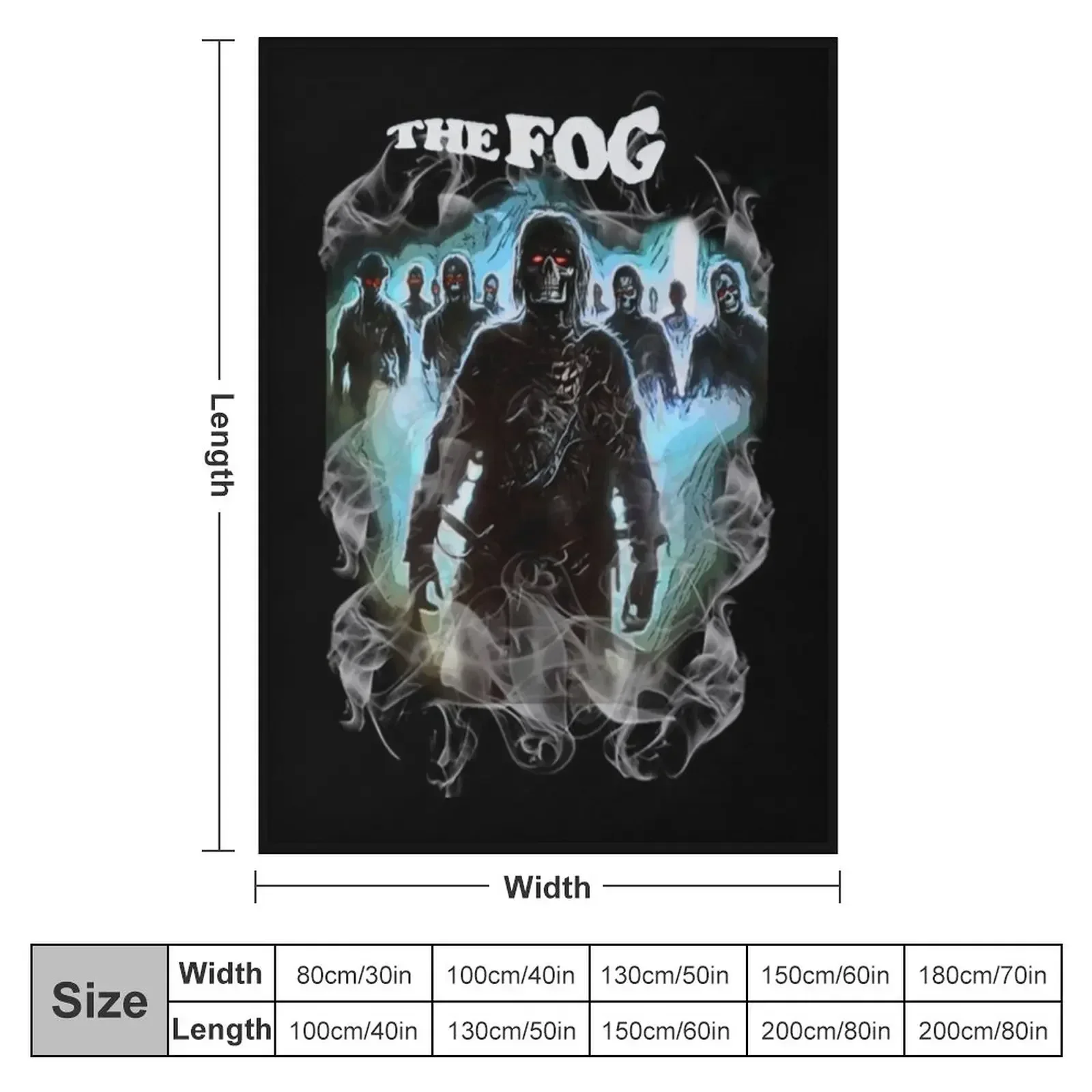 the Fog TShirt Throw Blanket cosplay anime valentine gift ideas Soft Big Vintage Blankets