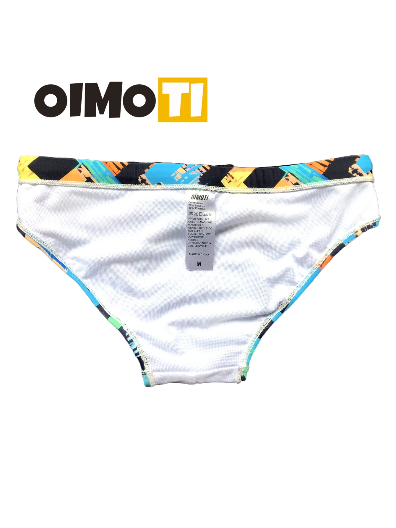 Men's Sexy Swimming Briefs Hot Spring Pants High Elastic Swimming Trunks image 3