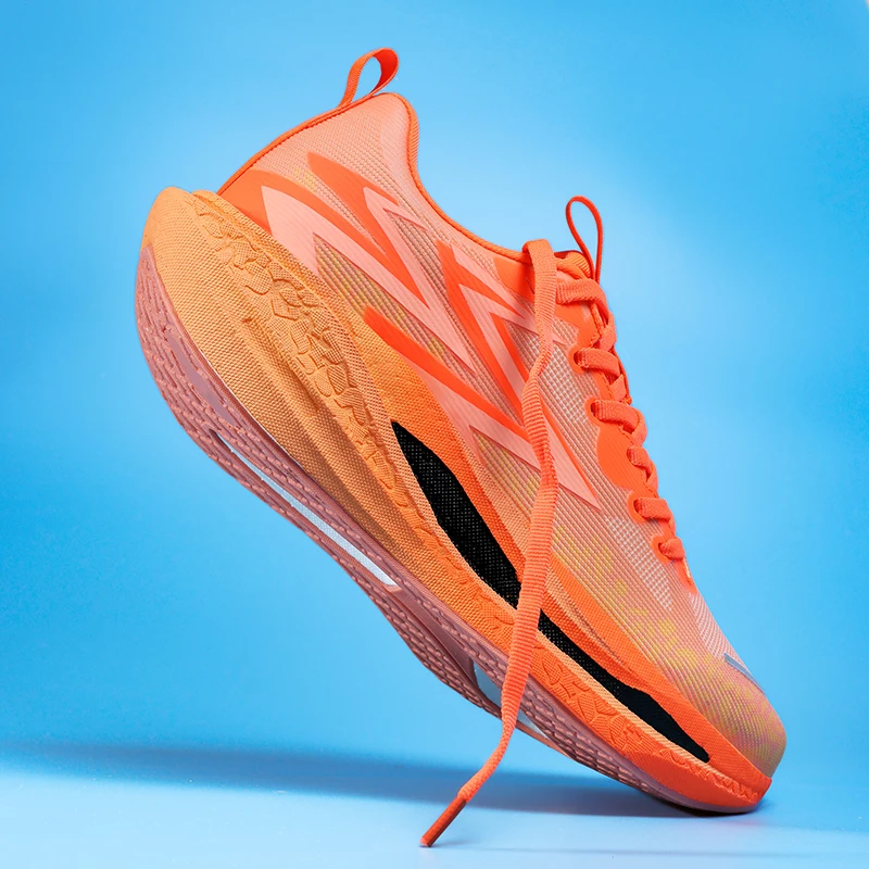 

Men Women Running Shoes Outdoor Cushioned Athletic Shoes Mesh Jogging Shoes Couples Breathable Anti-slip Fitness Walking Shoes