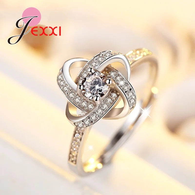 100% Real Pure 925 Sterling Silver Jewelry Sets for Women Wedding Engagement Brillant Cubic Zircon New Fashion Party Accessory