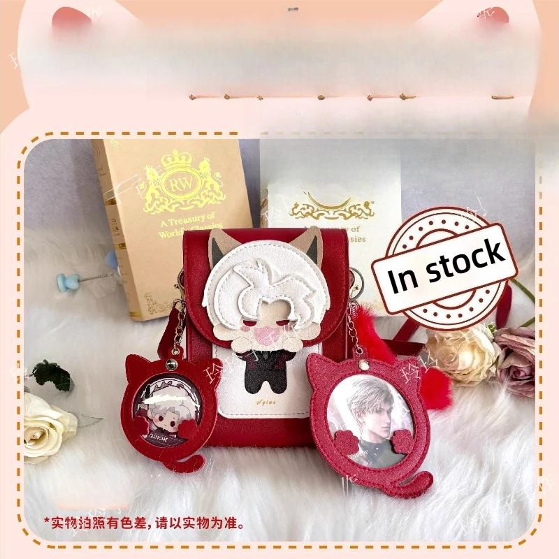 Xavier Sylus Cat Phone Bag Game Love and Deepspace Rafayel Caleb Zayne Mini Storage Shoulder Bag Cosplay Doujin Gifts