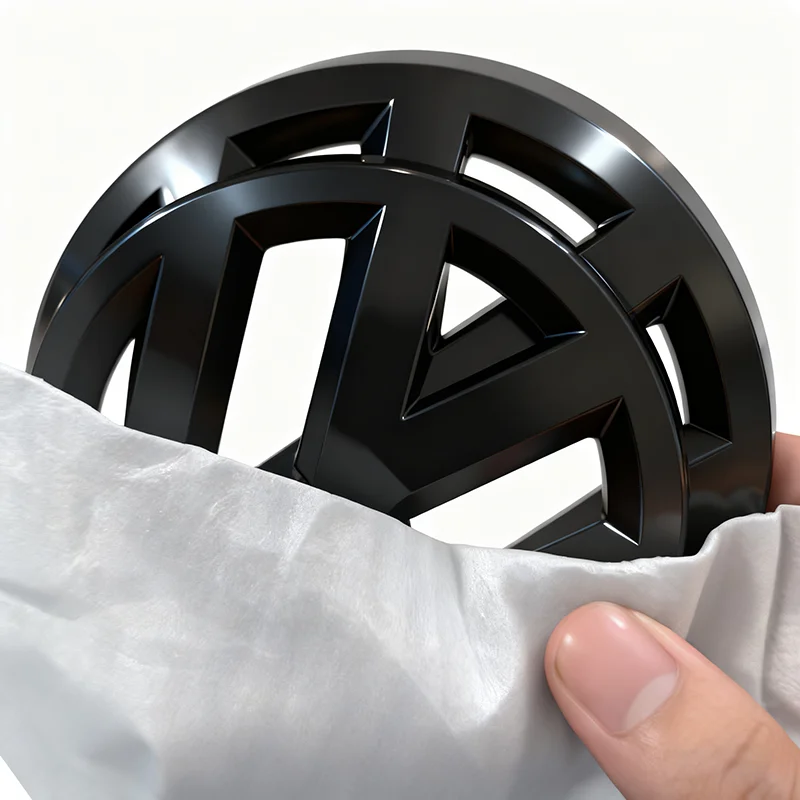 Volkswagen Auto-Logo Frontgrill Heckklappen-Dekorationsaufkleber für VW GTI Golf Polo Passat Tiguan T-ROC CC Arteon/Autoschlüsselanhänger. – Detail 3