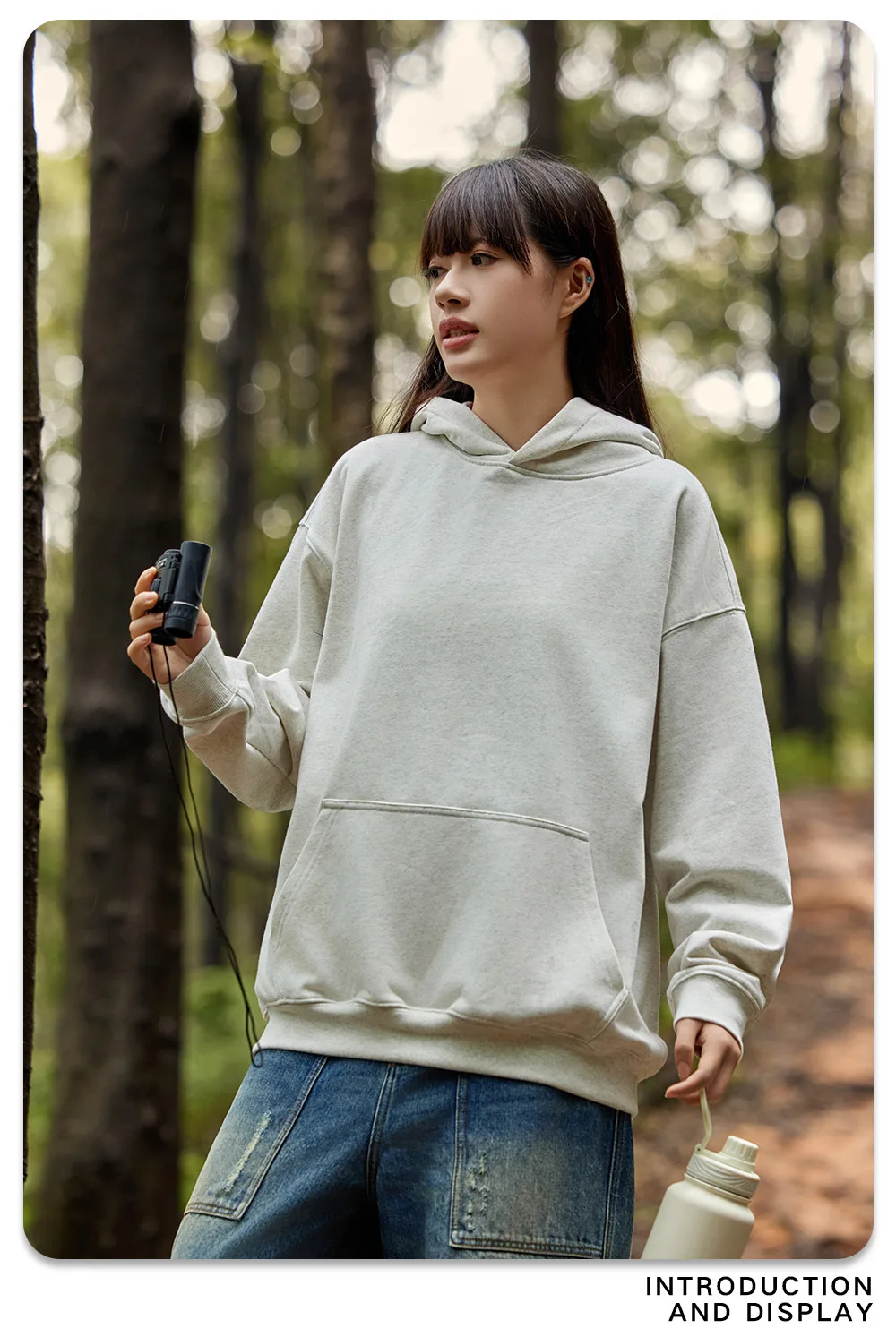 IEFB New Autumn Men's Sweatshirts Hooded Solid Color Lager Pocket Casual Thick Menswear Loose Pullover Male Hoodies 9W424