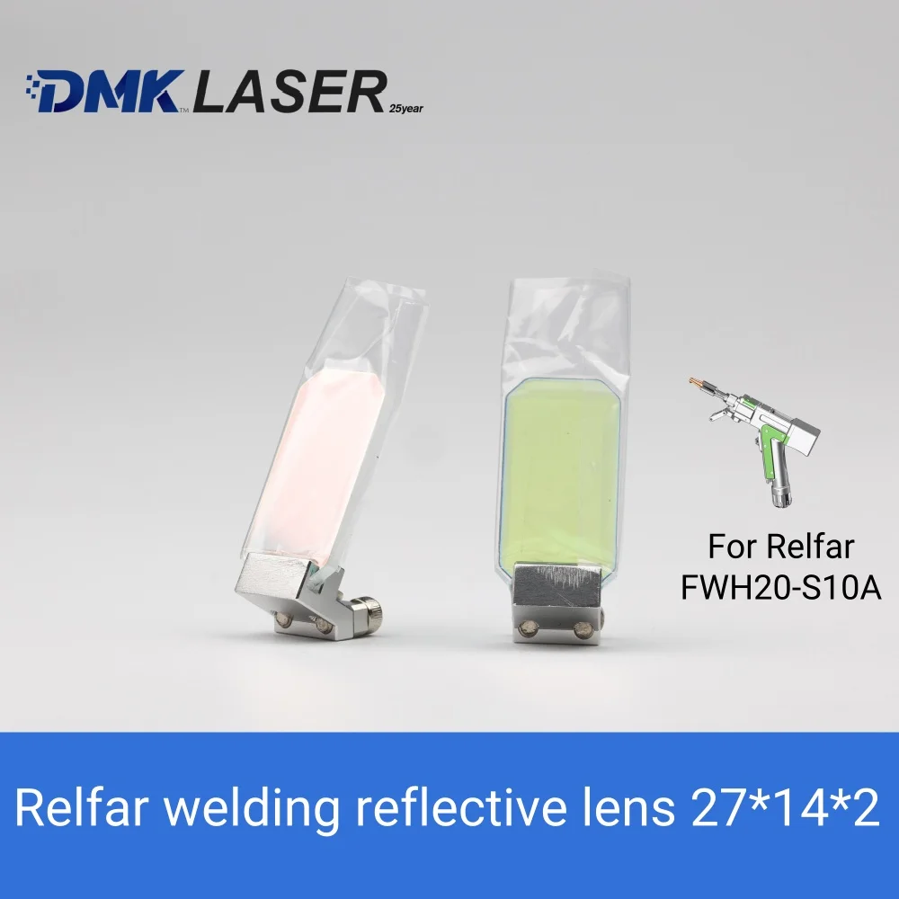 Relfar welding reflective Lens 27*14*2 with Holder For laser hand held weld head FWH20-S10A 3 in 1 Laser Welding Gun