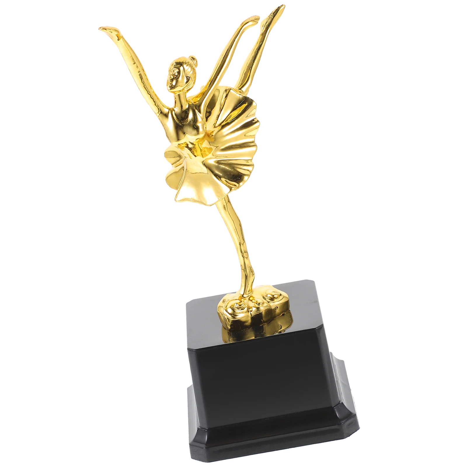 

Dance Trophy Award Trophy Decor Colored Ballet Figurine Teens Gift Competition Award School Event Party Supplies