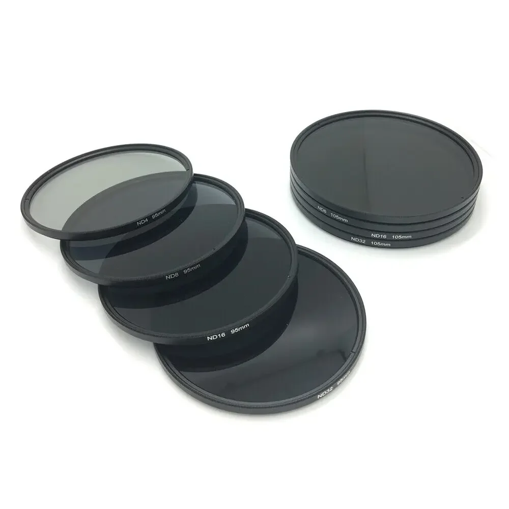 

95mm 105mm ND4 ND8 ND16 ND32 Neutral Density Lens Filter for Canon Nikon Sony Pentax Olympus Lens