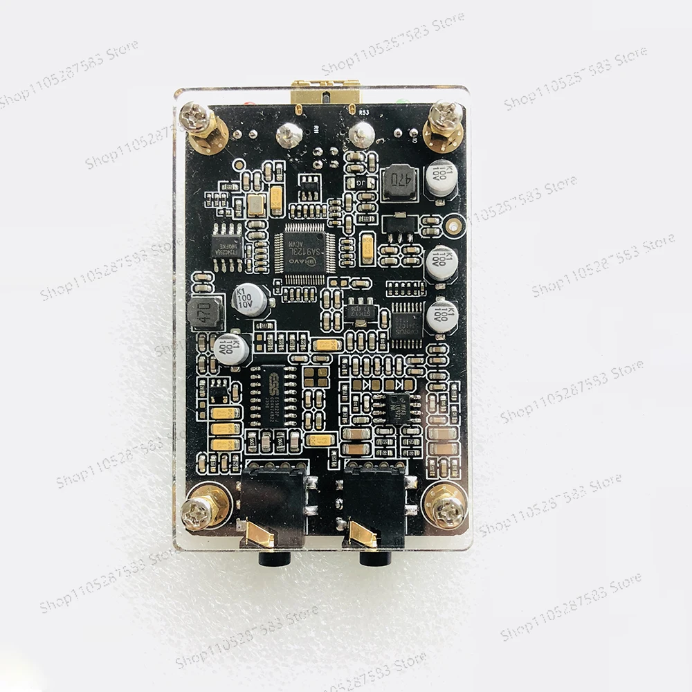 CS5341 USB digital decoding sound card recording playback capture ADC/DAC module 92K/24bit free drive
