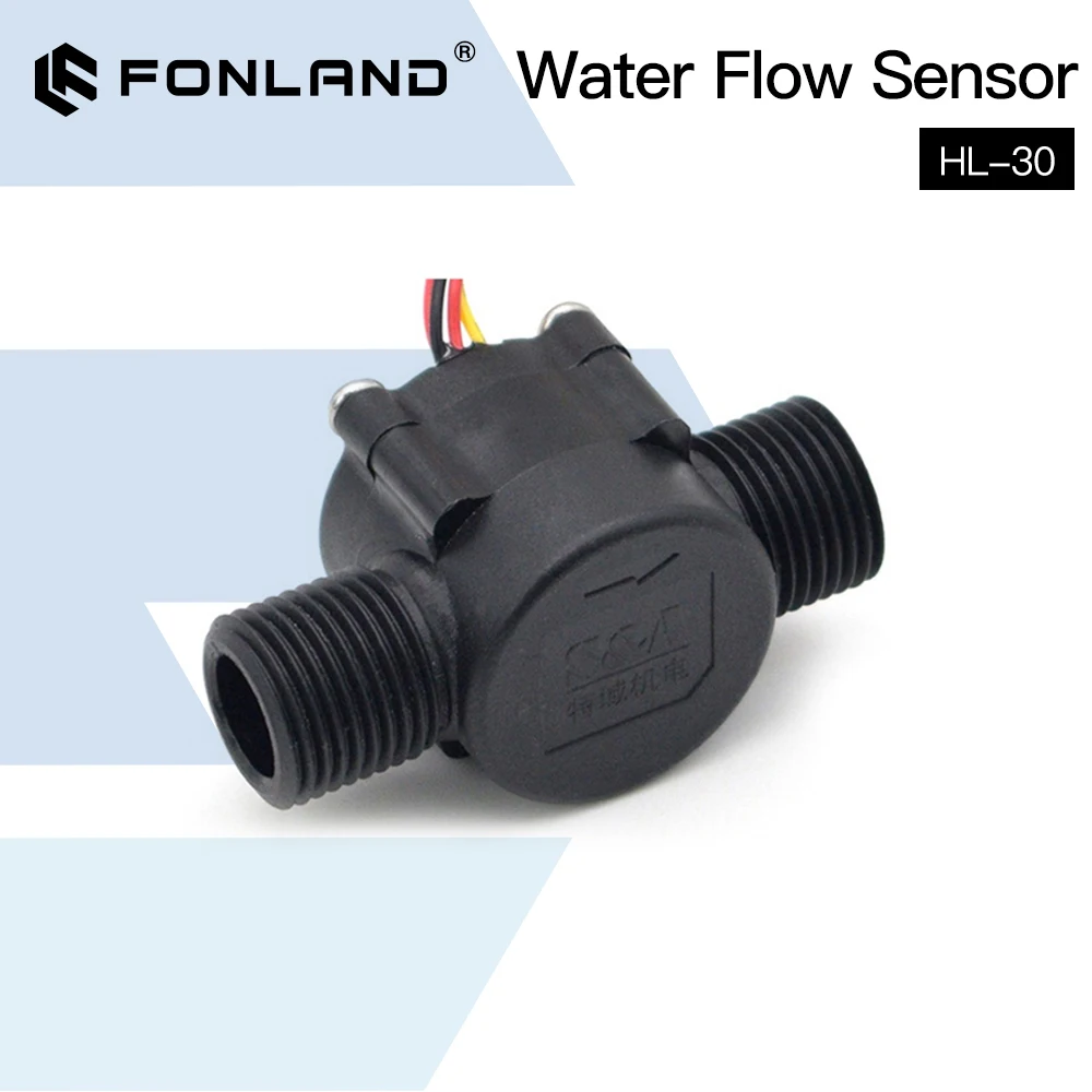 Imagem -04 - Fonland Interruptor de Fluxo Água Sensor Hl30 para s & a Chiller para Co2 Gravação a Laser Máquina Corte