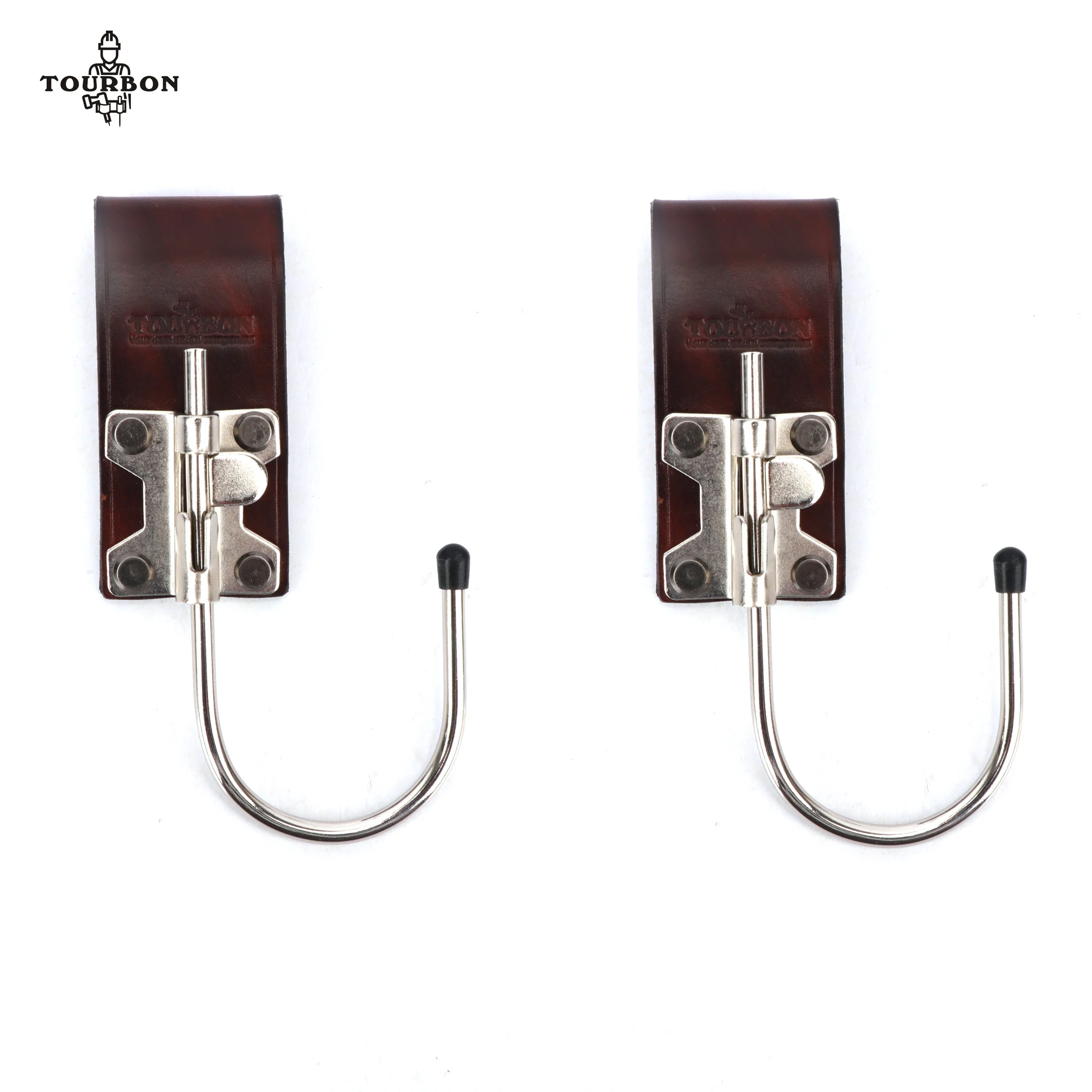 

Tourbon Leather Cordless Loop & Steel Float Drill Hook Multi Drill Tool Holder Heavy Duty for 8CM Belt (2PCS/PK)