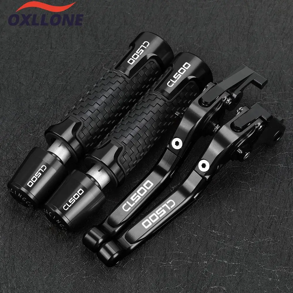 

FOR HONDA CL500 CL300 2023-2024 CL300 500 Accessories Motorcycle CNC Adjustable Brake Clutch Levers Handlebar Hand Grips ends