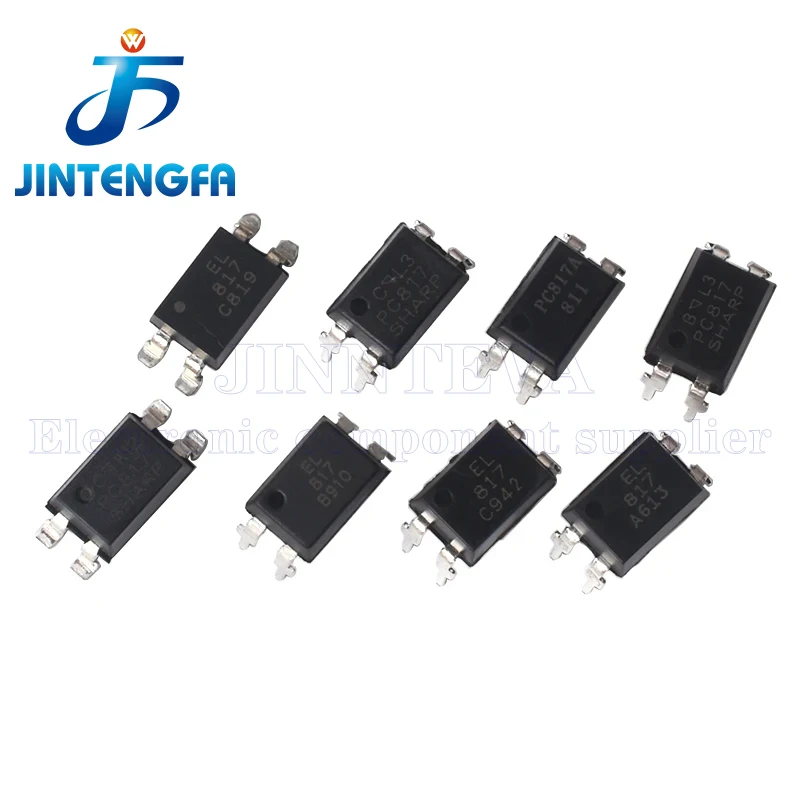 20PCS PC817 DIP4 SOP4 EL817 HCPL-817 A/B/C 817 SMD PC817C PC817B PC817A EL817C 817C LTV-817-C Phototransistor Photocoupler IC