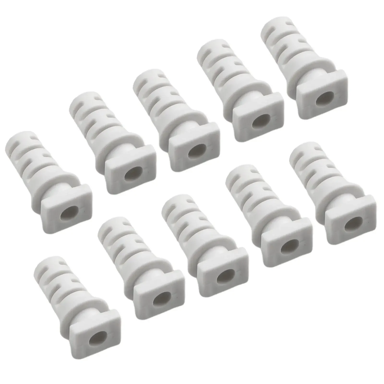 Power Tool Cord Protector Electric Tools Gland Strain Relief 10X 10pcs Black/white For Aviation Plugs Portable