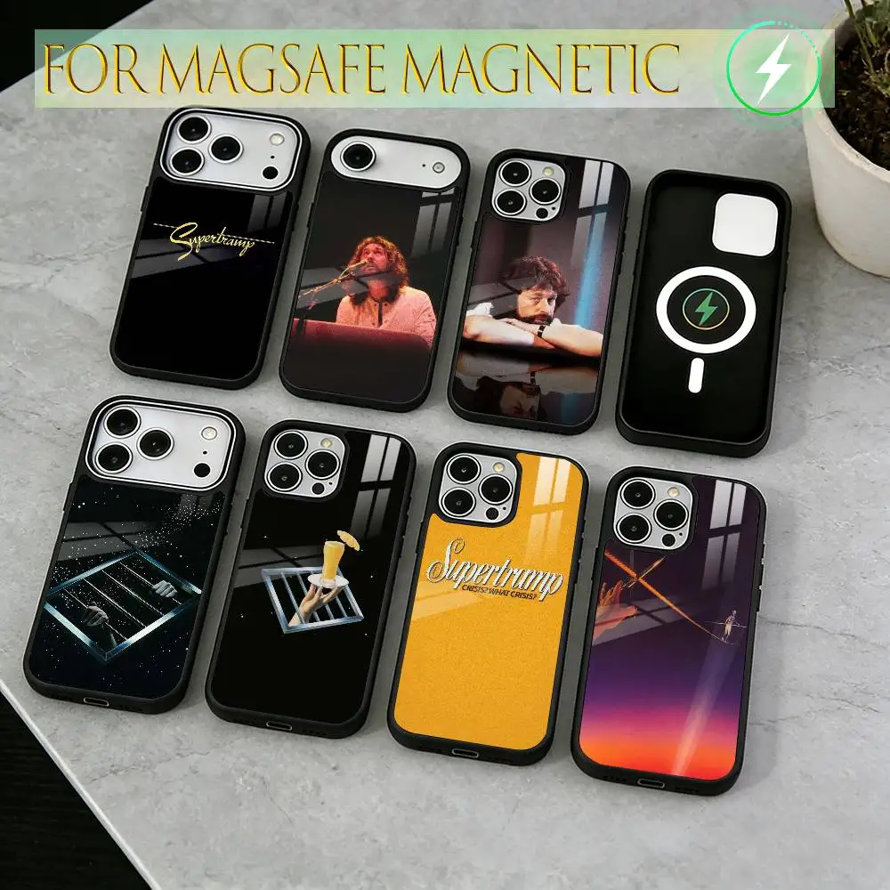 

Supertramp Breakfast in America Phone Case For iPhone17,16,15,14,13,12,11 Plus,Pro Magnetic For Magsafe Wireless Charging