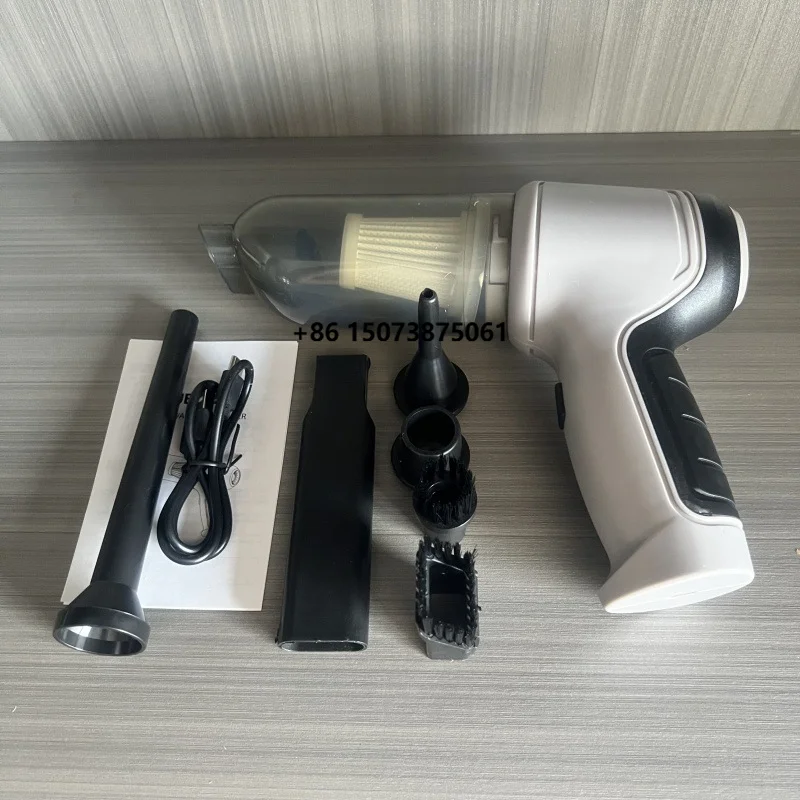 

2025 New 120W 12000Pa Cordless HANDHELD VACUUM CAR VACUUM AIR DUSTER Blowsuction USB Rechargeable for Car & Multiple Occasions