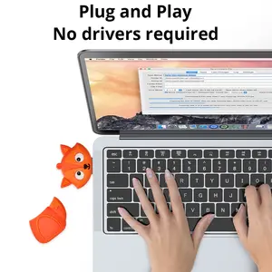 Little Fox Pen Drive 64GB Bộ nhớ Stick USB FLASH DRIVE 64GB2.0 PEN PEN DRIVE 64GB USB Stick 64GB Quà tặng USB 12 Drive nhân vật bán hàng chính - №9