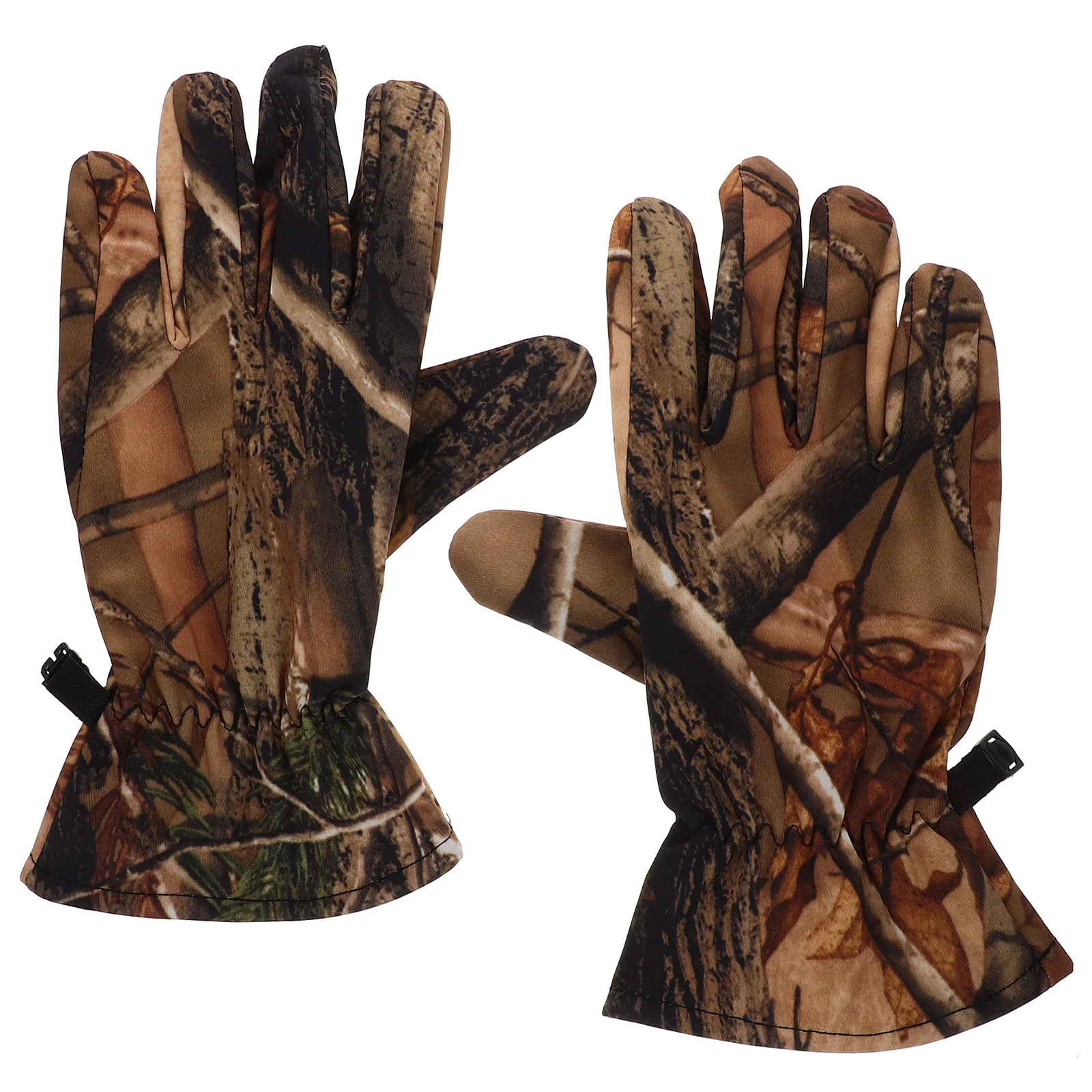 

Hunting Gloves Waterproof Non-Slip Anti-Slip Full Finger Outdoor Camouflage Gear Womens Ski