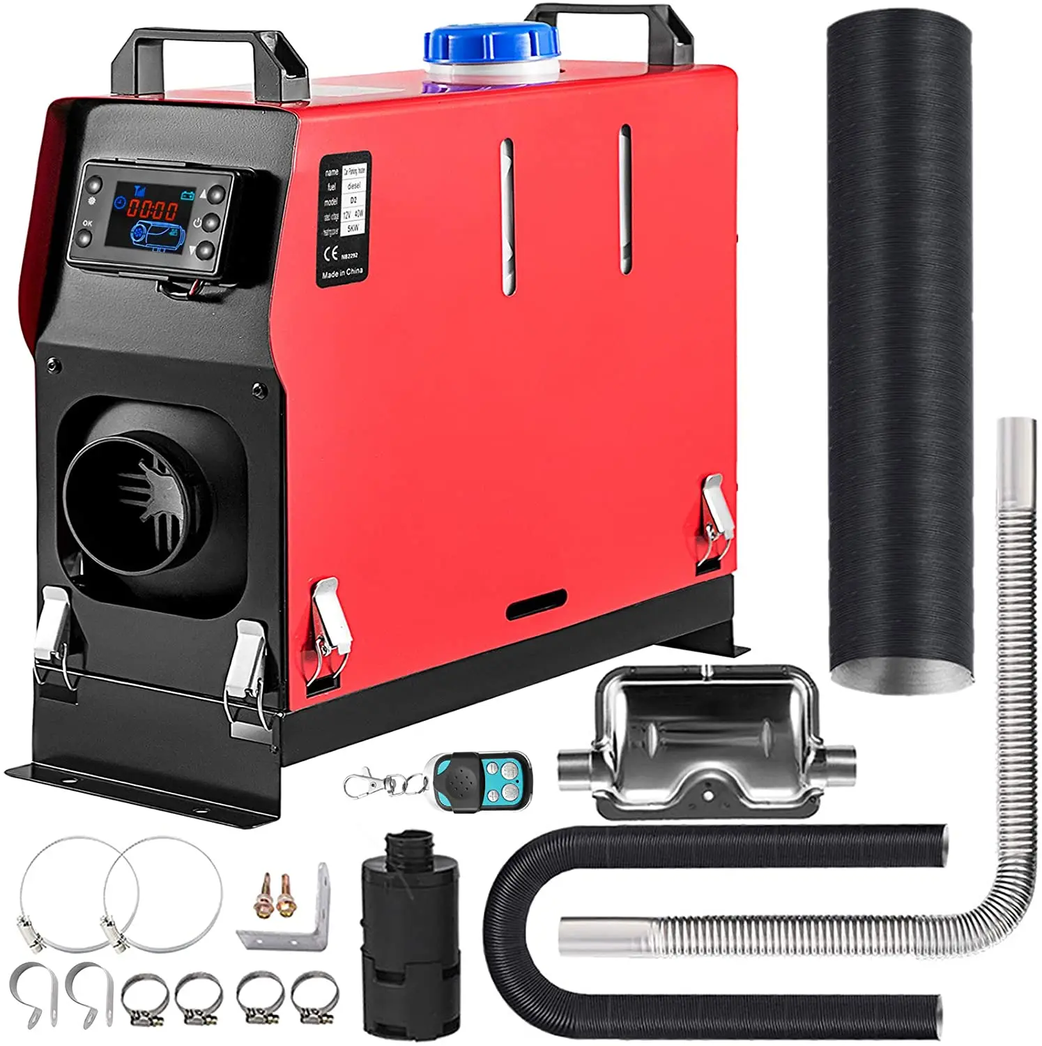 DC 12v Diesel  Universal Engine Preheater Construction Truck Pickup Truck Parking Heater